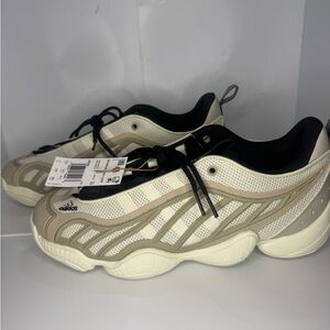Adidas Ivory Beige Intimidation Low Sneakers